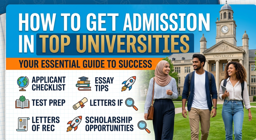 How to Get Admission in Top Universities