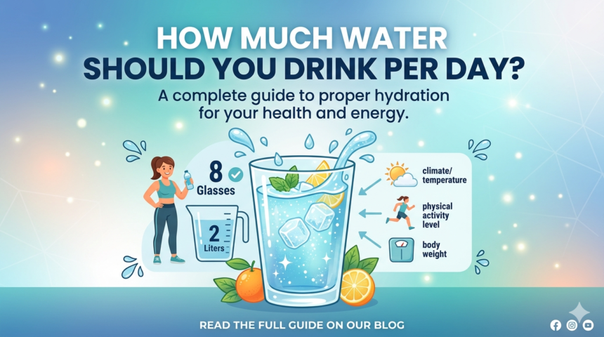 How Much Water Should You Drink Per Day?