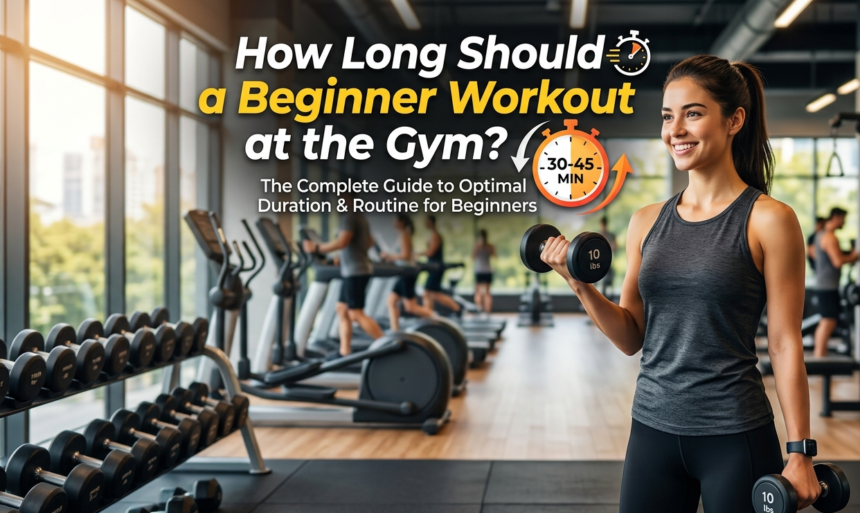 How Long Should a Beginner Workout at the Gym?