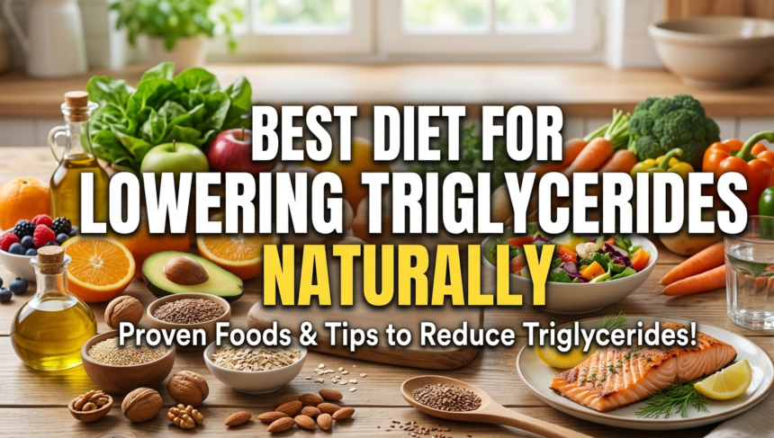 Best Diet for Lowering Triglycerides Naturally