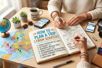 How to Plan a Trip from Scratch: Step by Step Guide
