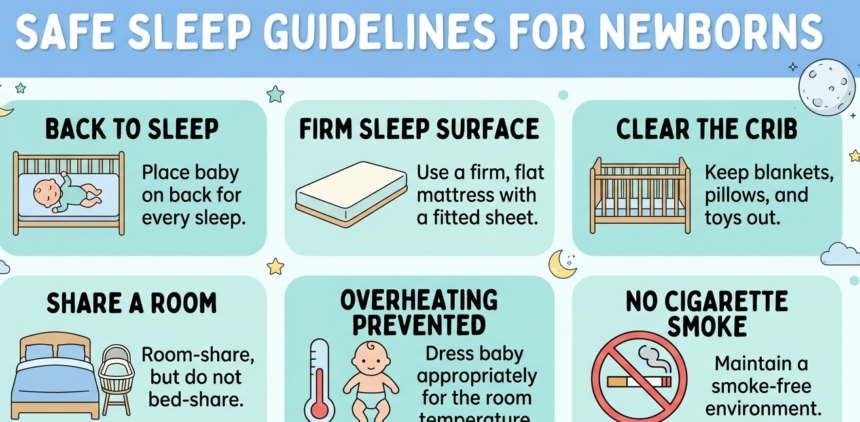 Safe Sleep Guidelines for Newborns