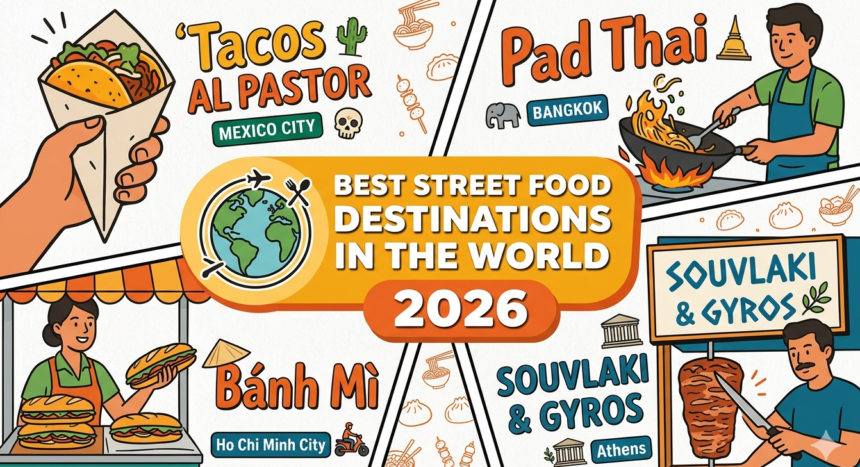 Best Street Food Destinations in the World 2026