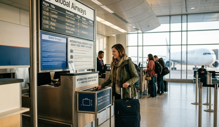 How to Avoid Baggage Fees on International Flights